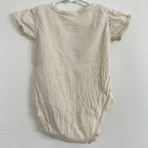 Itty Bitty Bean Co Pumpkin Spikes Latte Hedgehog Bodysuit 12 Months - Picture 4 of 4